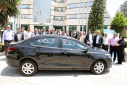 برگزاری آیین تحویل و رونمایی خودروی شاهین گروه خودروسازی سایپا به دانشگاه