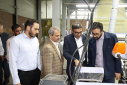 بازدید ریاست دانشگاه از کارخانه نساجی مازندران