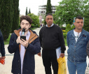 تجمع جامعه دانشگاهی دانشگاه صنعتی نوشیروانی بابل در حمایت از مردم بی‌دفاع غزه