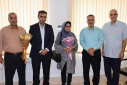 مراسم تقدیر از دو همکار بازنشسته کتابخانه مرکزی و مرکز اسناد دانشگاه برگزار شد