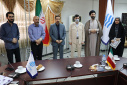 مراسم تکریم و معارفه مسئول بسیج دانشجویی دانشگاه برگزار شد