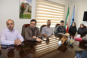 مراسم تکریم و معارفه رییس مرکز بهداشت، درمان و مشاوره دانشجویی دانشگاه برگزار شد