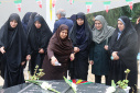 مراسم تجدید میثاق با آرمان های امام راحل و شهدا و تجدید بیعت با رهبری و عطرافشانی مزار شهدای گمنام برگزار شد.