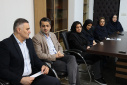 مراسم معارفه رئیس گروه تشکیلات، تحول اداری و بهره وری دانشگاه برگزار شد