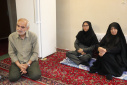 دیدار رییس دانشگاه به همراه جمعی از دانشگاهیان با خانواده شهید مهدی رحیمی‌مقدم