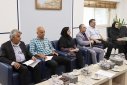 نشست برگزار کنندگان و منتخبین شورای صنفی اساتید با رییس دانشگاه