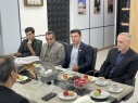 نشست مسئولین شرکت دیزل سنگین ایران (دسا) و با رییس دانشگاه