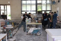 کلاس های دروس آزمایشگاهی، کارگاهی در دانشگاه صنعتی نوشیروانی بابل در حال برگزاری است