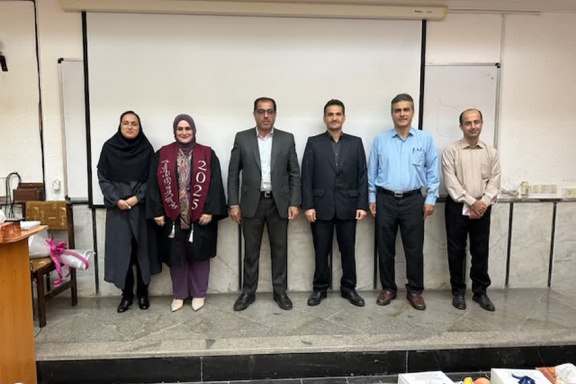 دانش آموختگی نخستین دانشجوی بین الملل دانشکده مهندسی مواد و صنایع دانشگاه صنعتی نوشیروانی بابل