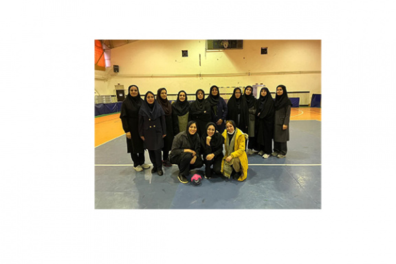 مسابقه ورزشی داژبال ویژه کارکنان خانم برگزار شد