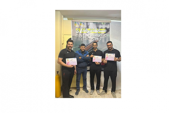 تیم تیراندازی دانشجویان پسر دانشگاه، قهرمان مسابقات دانشگاه ها و مؤسسات آموزش عالی منطقه۲ کشور شد