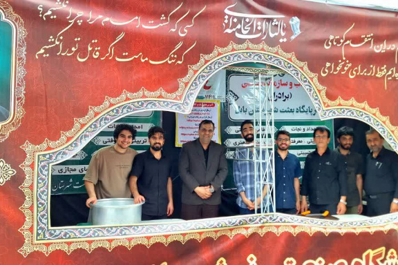 دسته روی جاماندگان تشییع «امام شهید» در شهرستان بابل به روایت تصویر