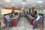 نشست مسئولین دانشگاه با رییس کمیته راهبری طرح کلان ملی فناوری‌های کلیدی در حوزه زیر سطح