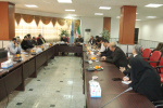 نشست مسئولین و محققین دانشگاه با اعضای شورای پژوهشی گاز منطقه 9 کشور