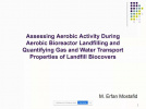 برگزاري وبينار تخصصي  دكتر عرفان مستفيد با موضوع “Assessing Aerobic Activity During Aerobic Bioreactor Landfilling and Quantifying Gas and Water Transport Properties of Landfill Biocovers”