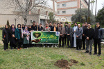 کاشت ۱۰۰ اصله نهال توسط دانشگاهیان