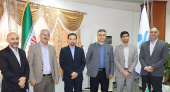 مراسم معارفه سرپرست دانشکده مهندسی مواد و صنایع برگزار شد
