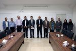مراسم معارفه رییس گروه امور فناوری دانشگاه برگزار شد