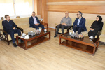 نشست مدیر روابط بین الملل و رئیس اداره سرپرستی دانشجویان بین المللی و امور کنسولی دانشگاه مازندران با اعضای مجموعه روابط بین الملل دانشگاه