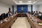 نشست مدیر کل بورس و اعزام دانشجویان خارج سازمان امور دانشجویان با مسئولین دانشگاه