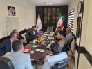 نشست تخصصی معاون پژوهش و فناوری دانشگاه با مدیرعامل و کارشناسان شرکت بنیاد بتن کاسپین