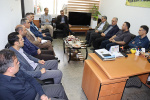 نشست رییس دانشگاه به همراه معاونین با اعضای شورای دانشکده مهندسی مکانیک