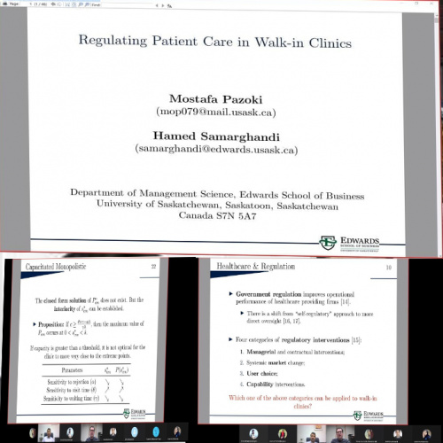 برگزاري وبينار تخصصي با موضوع« Regulating Patient Care in Walk-in Clinics»