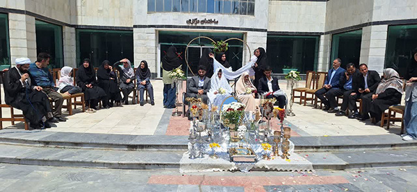 برگزاری جشن عقد دانشجویی در دانشگاه صنعتی نوشیروانی بابل