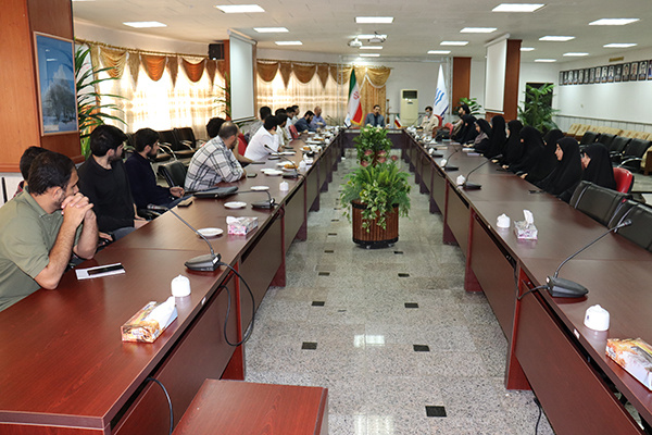 مراسم تکریم و معارفه مسئول بسیج دانشجویی دانشگاه برگزار شد