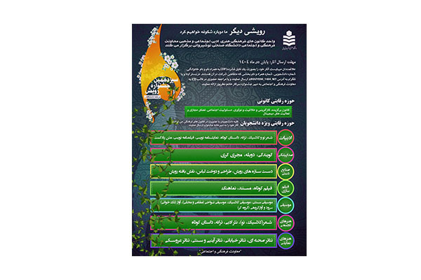 سیزدهمین جشنواره رویش (مرحله دانشگاهی)